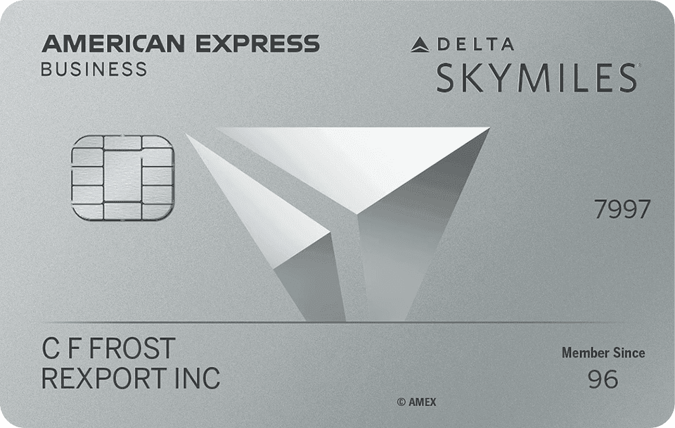 Delta SkyMiles Platinum Business American Express